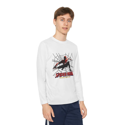 Spider-Man Youth Long Sleeve Tee — Web-Slinging Graphic Shirt
