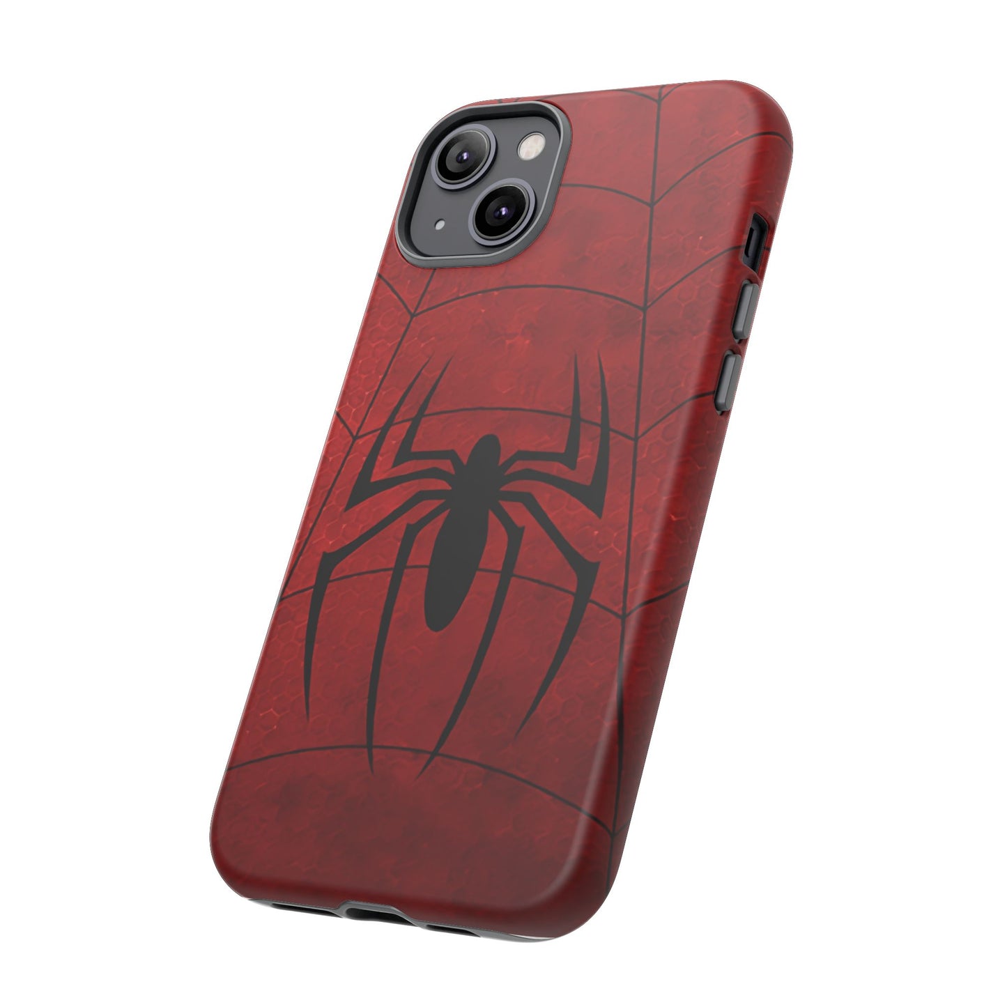 Spider Emblem Tough Phone Case — Red Web Armor