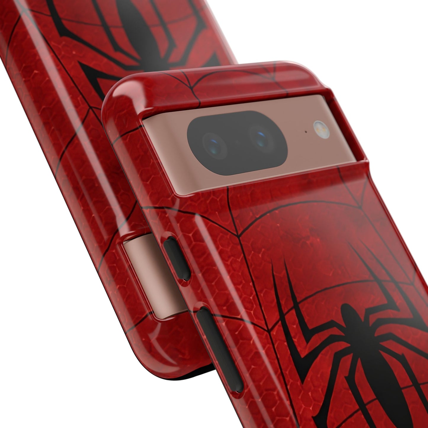 Spider Emblem Tough Phone Case — Red Web Armor