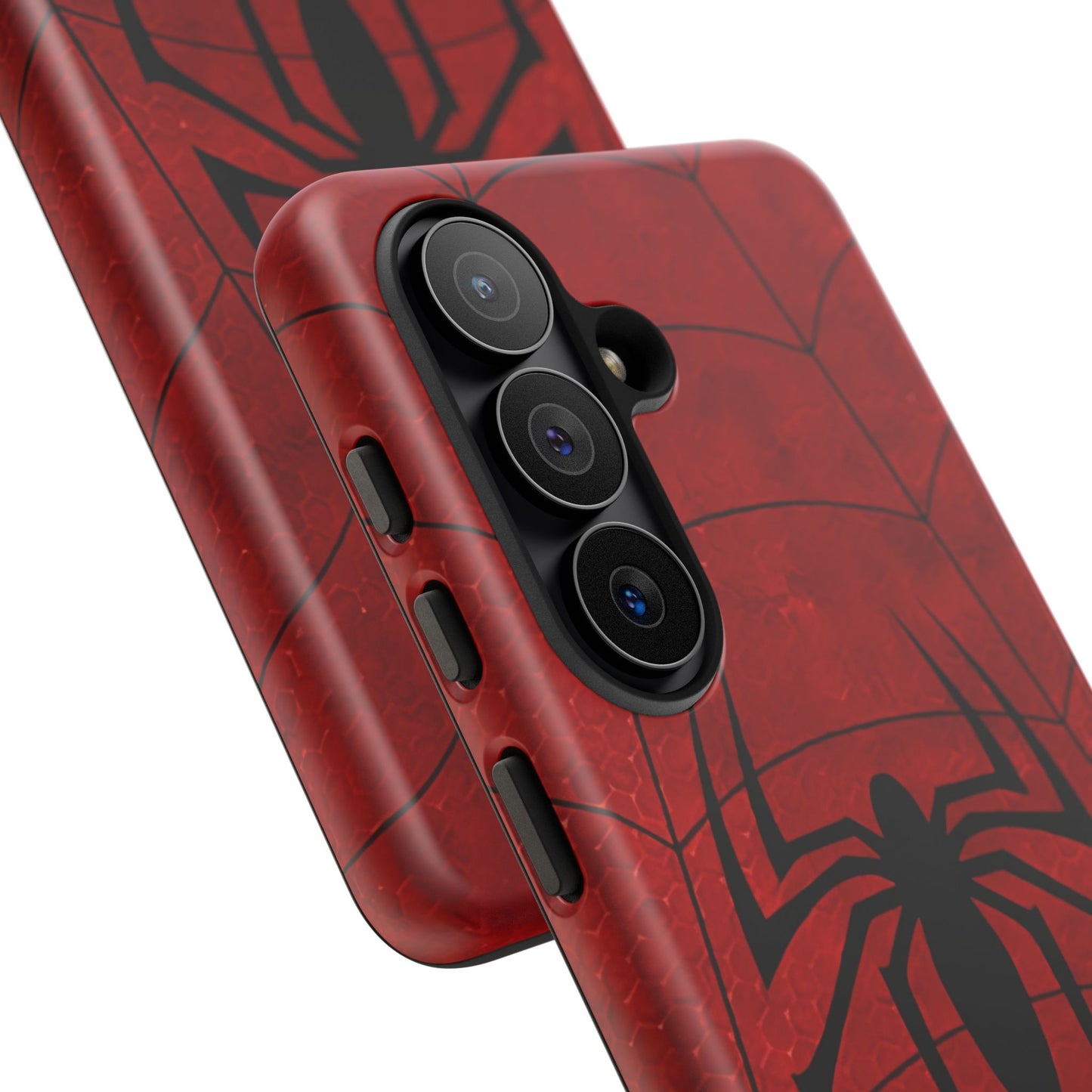 Spider Emblem Tough Phone Case — Red Web Armor