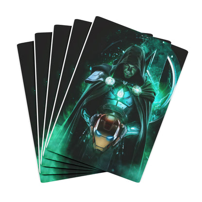 Mystic Sorcerer Poker Playing Cards — Fantasy-Themed Casino Deck
