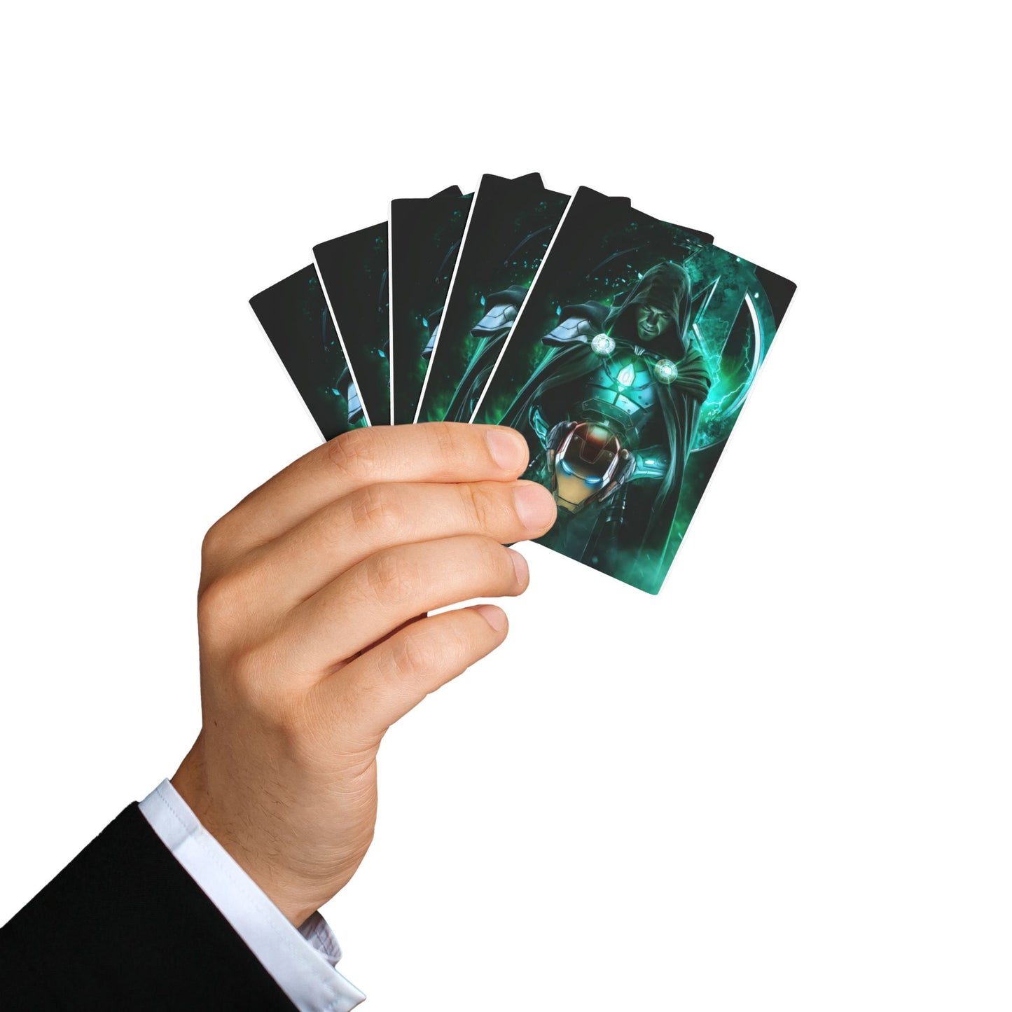 Mystic Sorcerer Poker Playing Cards — Fantasy-Themed Casino Deck