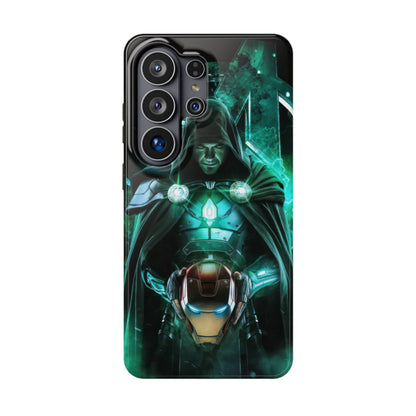 Impact-Resistant Phone Case — Mystic Tech Warrior Design