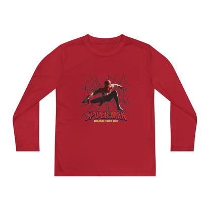 Spider-Man Youth Long Sleeve Tee — Web-Slinging Graphic Shirt