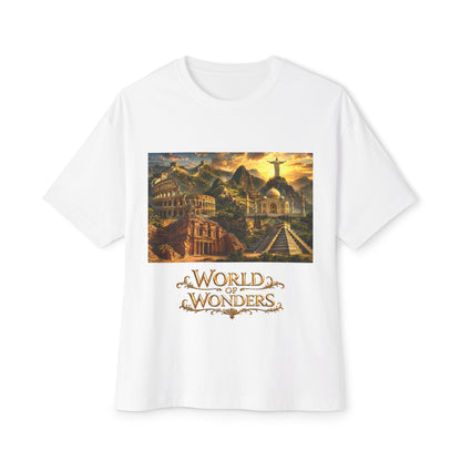 World of Wonders Tee — Vintage Travel Landmark Graphic T‑Shirt
