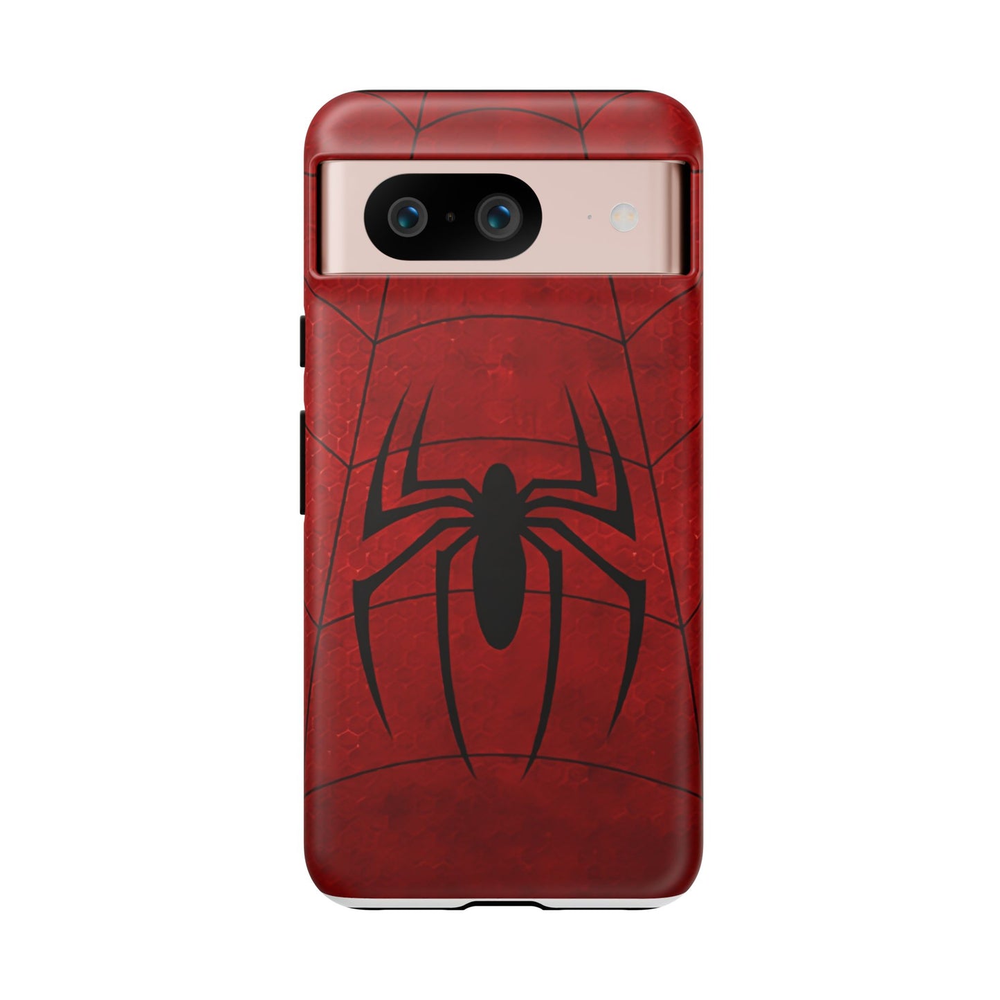 Spider Emblem Tough Phone Case — Red Web Armor