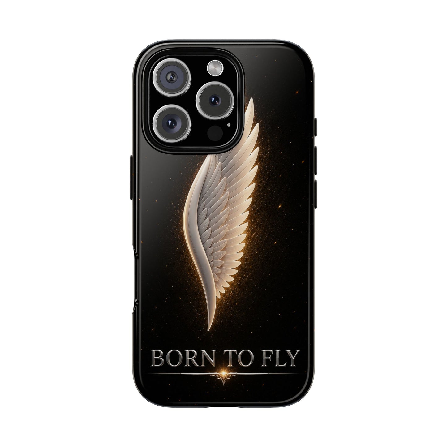 Phone Case — 'Born to Fly' Angel Wing Protective Tough Case