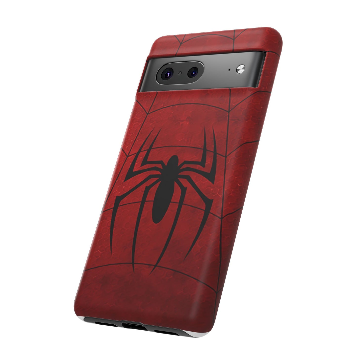 Spider Emblem Tough Phone Case — Red Web Armor