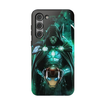 Impact-Resistant Phone Case — Mystic Tech Warrior Design
