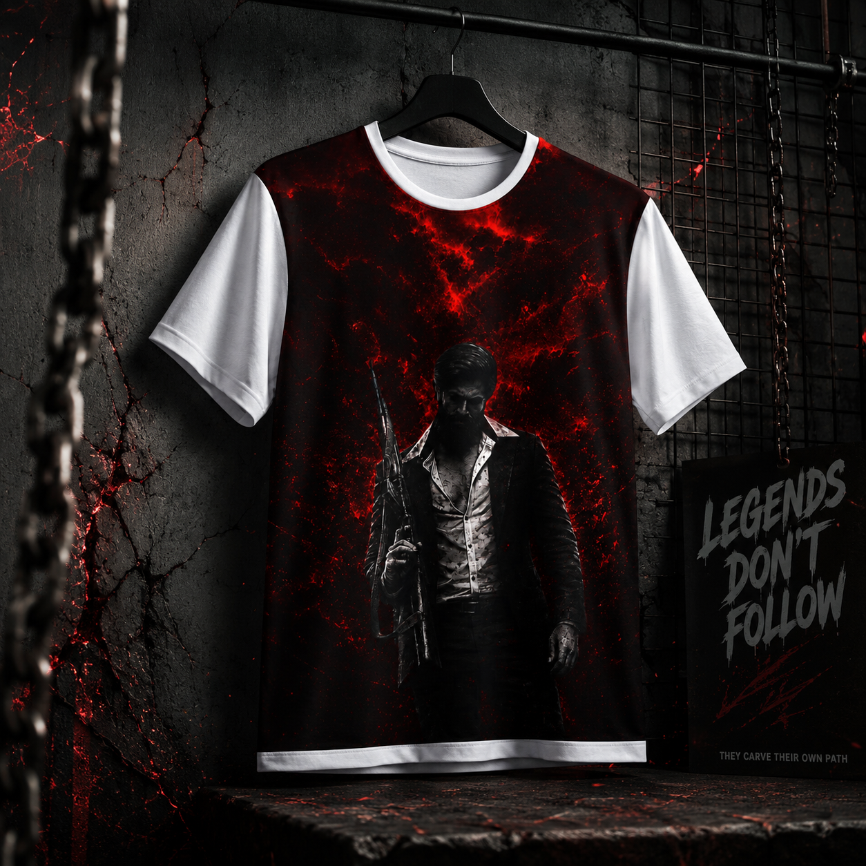 Yash-Rocky Graphic Sports Jersey