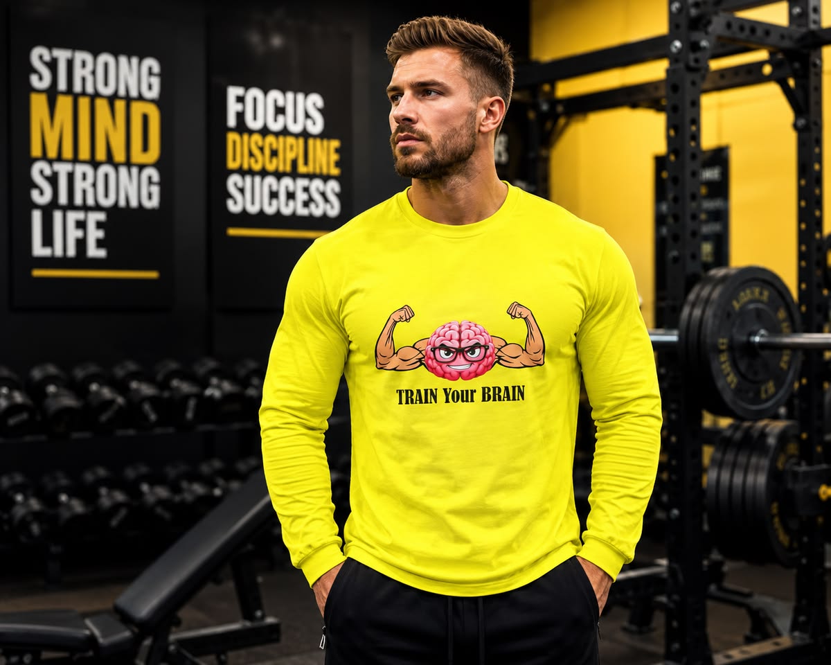 Train Your Brain Long Sleeve Tee