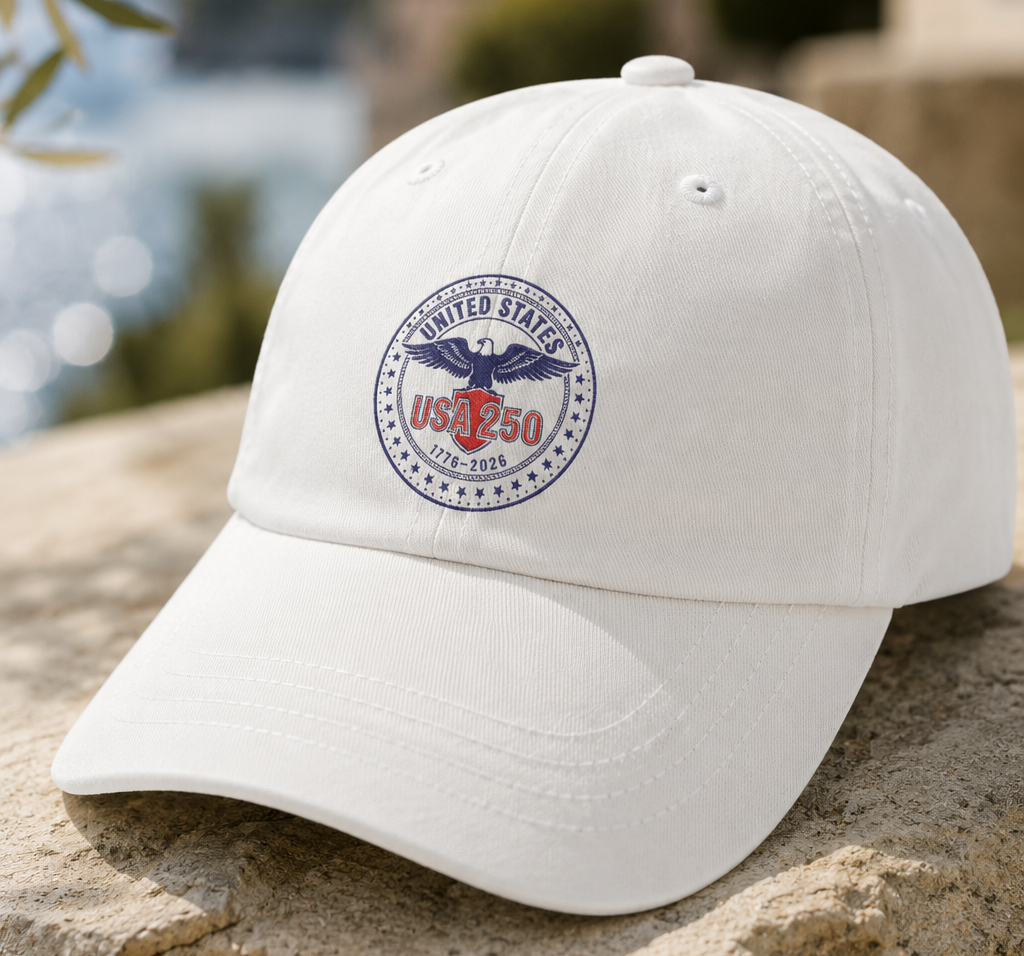 Classic Dad Cap - Vintage USA Eagle Embroidered Hat