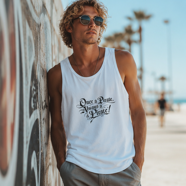 Once a Pirate Always a Pirate Tank Top