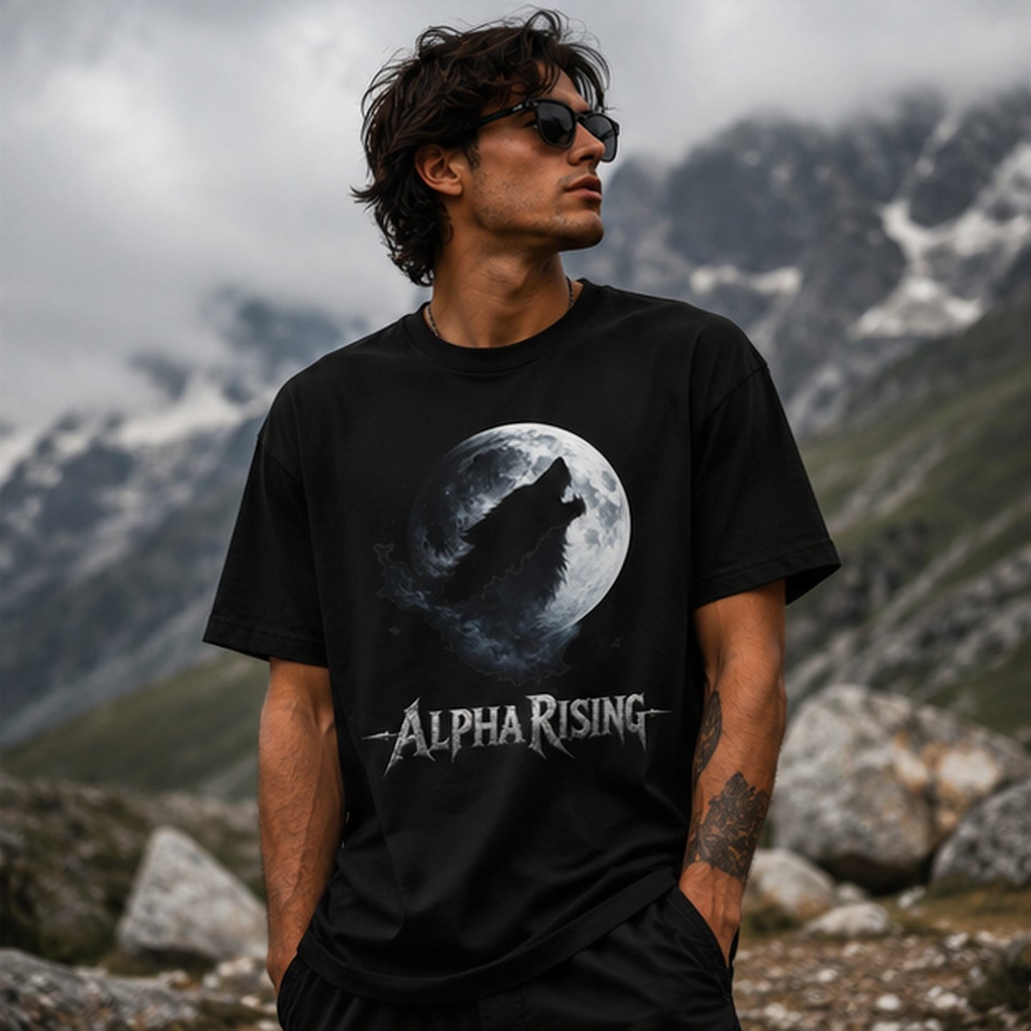 Alpha Rising Band T-Shirt