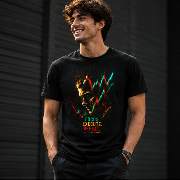T‑Shirt for traders — Motivational Stock Trading Graphic Tee