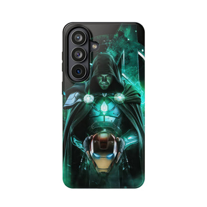 Impact-Resistant Phone Case — Mystic Tech Warrior Design