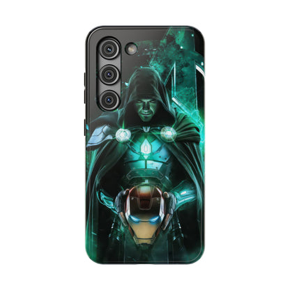 Impact-Resistant Phone Case — Mystic Tech Warrior Design