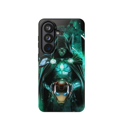 Impact-Resistant Phone Case — Mystic Tech Warrior Design