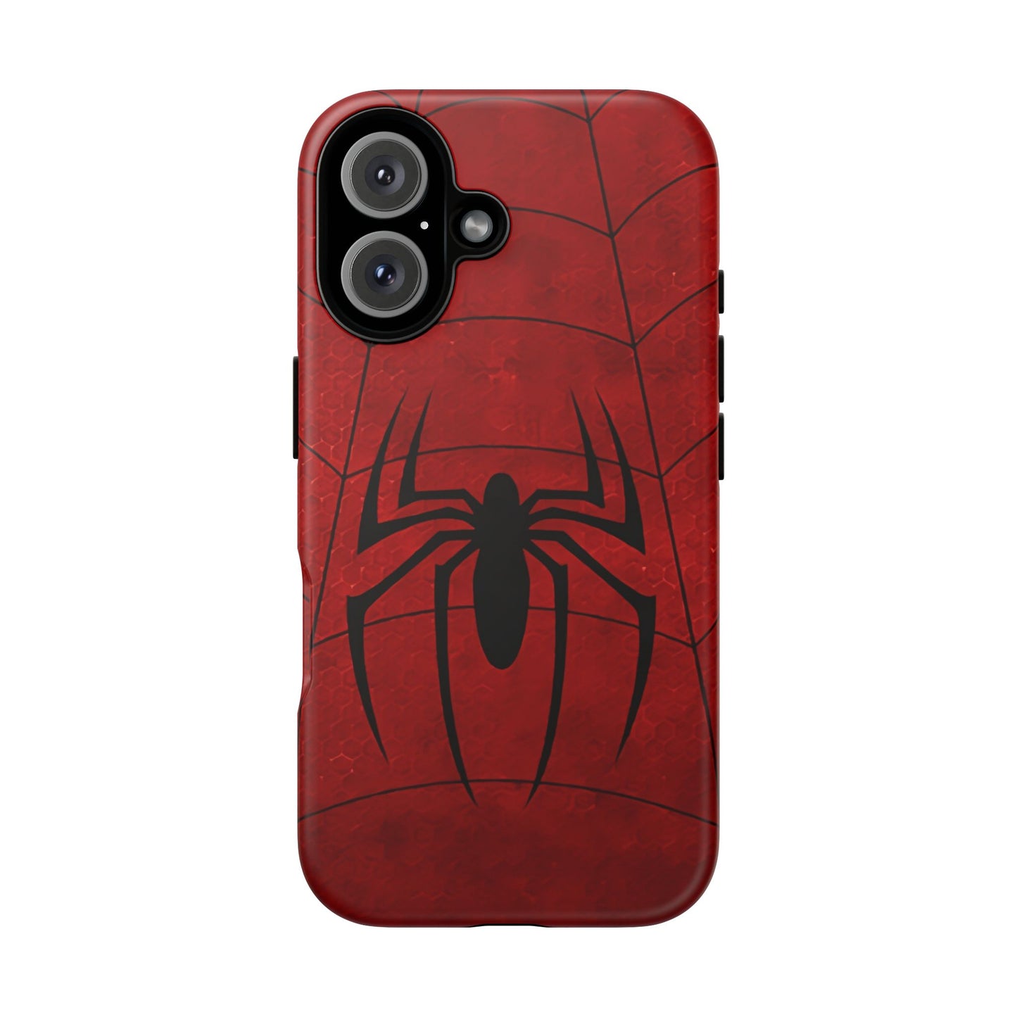 Spider Emblem Tough Phone Case — Red Web Armor