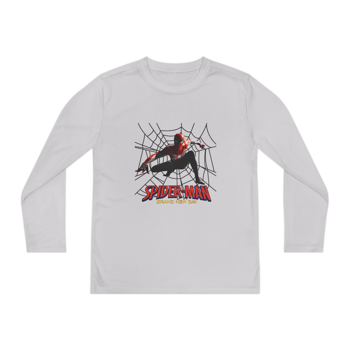 Spider-Man Youth Long Sleeve Tee — Web-Slinging Graphic Shirt