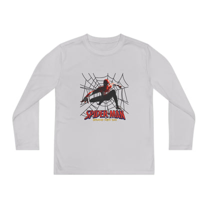 Spider-Man Youth Long Sleeve Tee — Web-Slinging Graphic Shirt