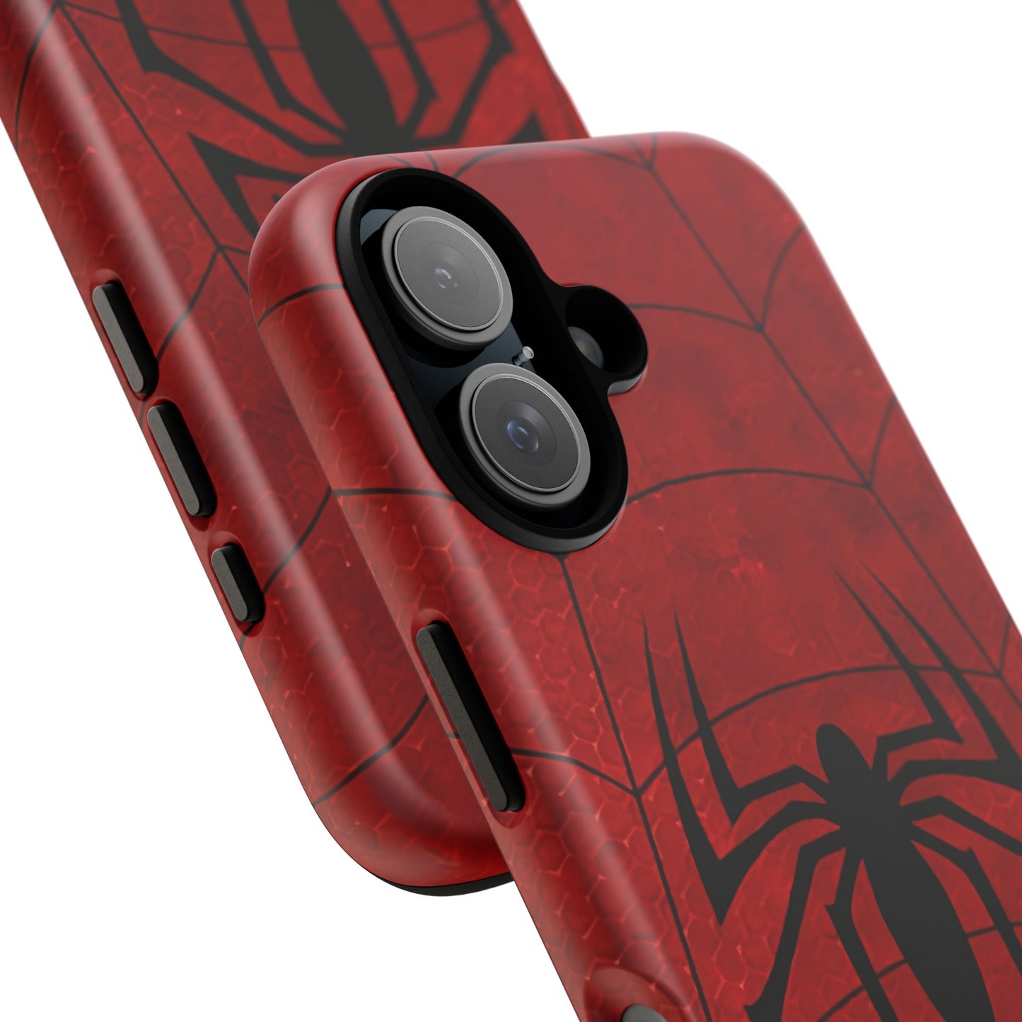Spider Emblem Tough Phone Case — Red Web Armor