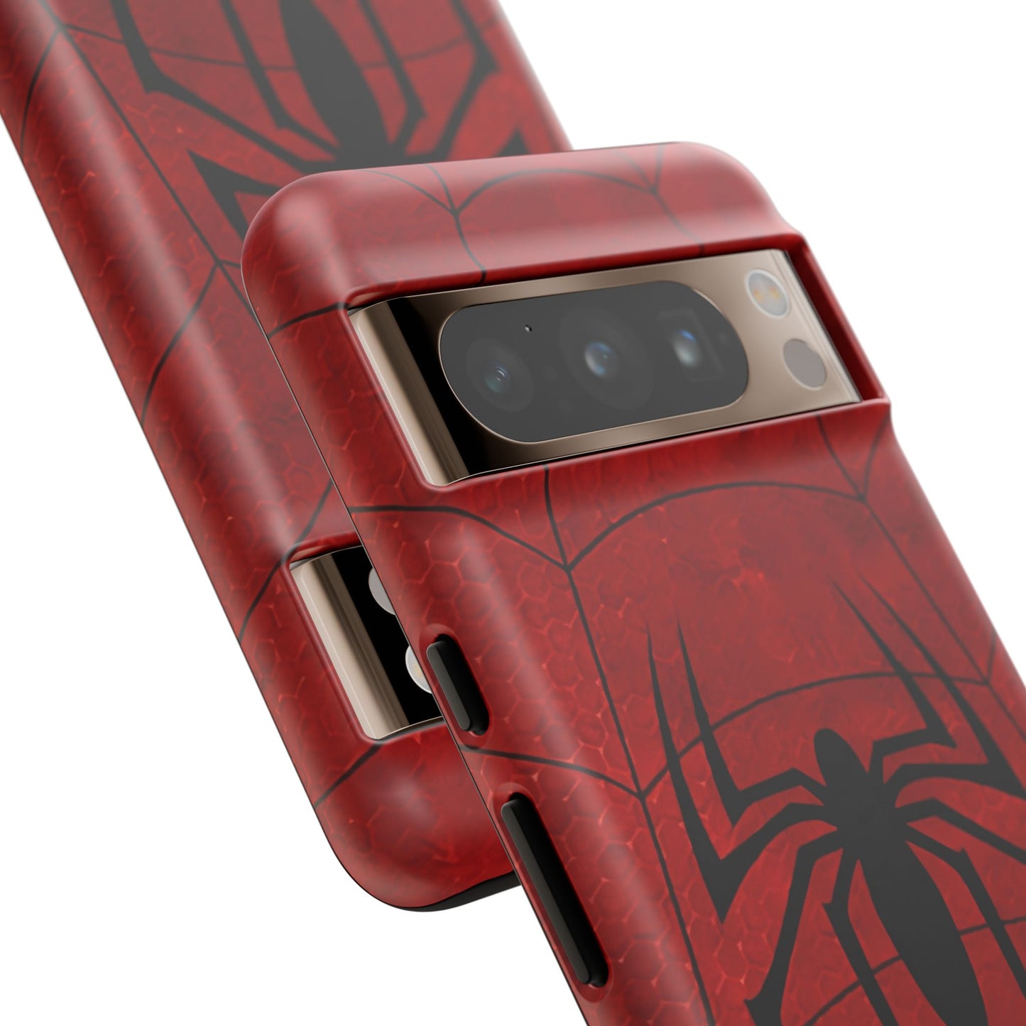 Spider Emblem Tough Phone Case — Red Web Armor