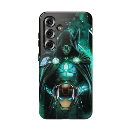 Impact-Resistant Phone Case — Mystic Tech Warrior Design
